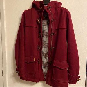 Sitka Women Wool Duffle Coat Sz XS